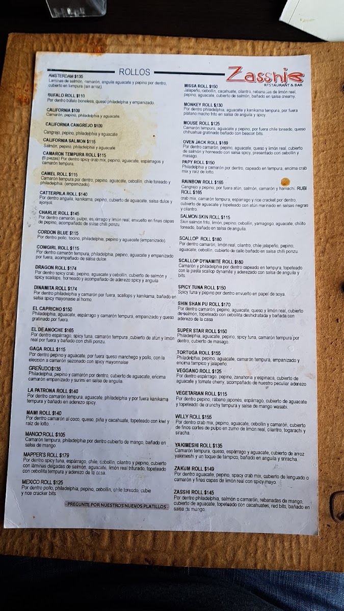 Zasshi Menu - Image 4