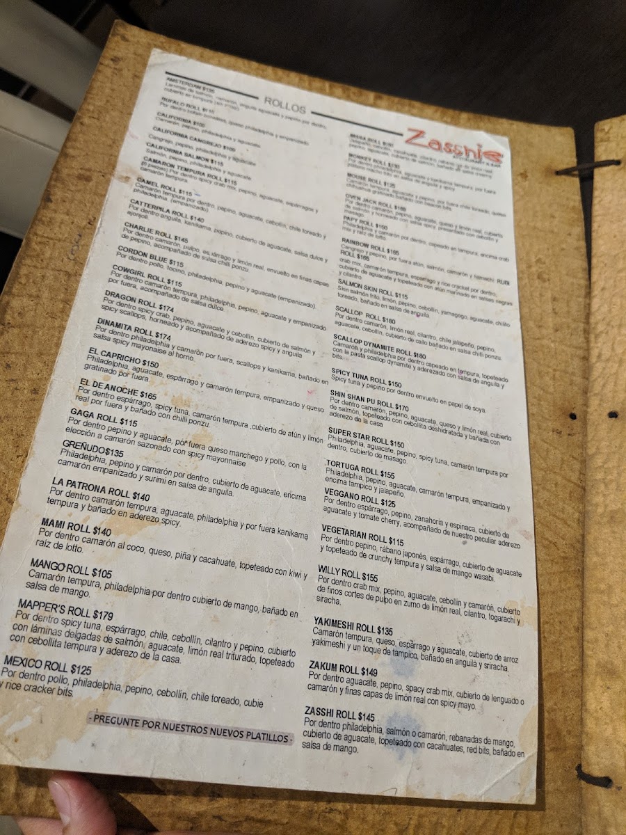 Zasshi Menu - Image 6